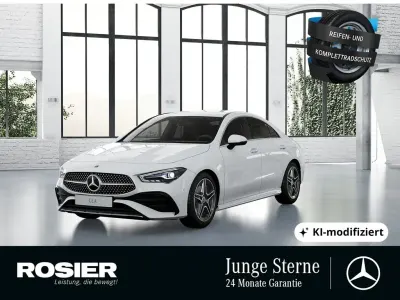 Gebraucht Mercedes CLA200 Premium 163 PS (119 kW) 2025 Weiss / polarweiß Coupé