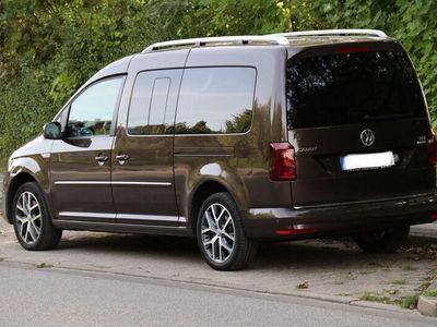 gebraucht VW Caddy Maxi Highline DSG Xenon 7-Sitze NAVI KLIMA AHK TDI 150PS