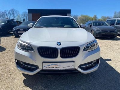 Second-hand BMW 218 Sport Line 143 CP (105 kW) 2014 Alb Coupe