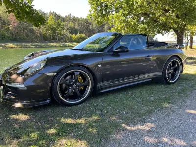 Brugt Porsche 991 349 HK (256 kW) 2012 Brun Cabriolet