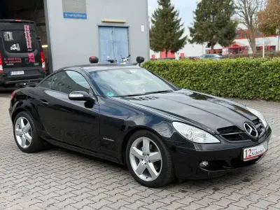 Usata Mercedes SLK200 163 CV (119 kW) 2004 Nero Cabrio