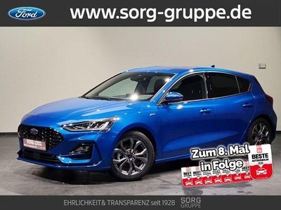 Gebraucht Ford Focus ST-Line X 125 PS (91 kW) 2025 Blau, desert island blue metallic Limousine