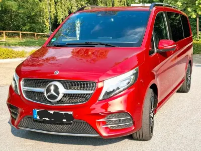 Gebraucht Mercedes V300 AMG Edition 239 PS (175 kW) 2020 Rot Van / Kleinbus