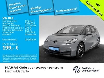 Gebraucht VW ID.3 Pure 110 kW (150 PS) 2022 Grau Kleinwagen