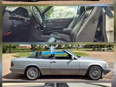 Gebraucht Mercedes 220 150 PS (110 kW) 1994 Silber Cabrio
