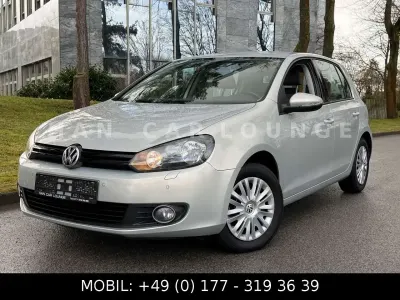 Gebraucht VW Golf VI Trendline 86 PS (63 kW) 2011 Gold Kleinwagen