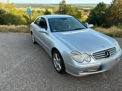 Gebraucht Mercedes CLK200 163 PS (119 kW) 2005 Silber Coupé