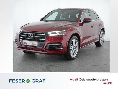 gebraucht Audi Q5 Q5 TFSI e55 TFSI e qu S tronic S Line Matrix,HUD,Leder,B