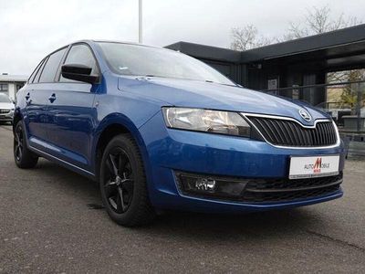 Gebraucht Skoda Rapid Ambition 105 PS (77 kW) 2014 Blau Kleinwagen