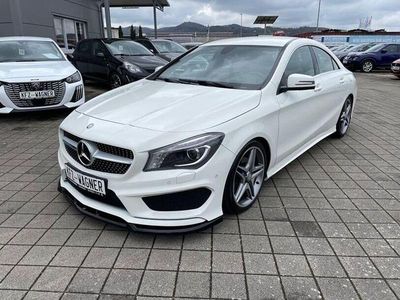 Gebraucht Mercedes CLA200 AMG line 156 PS (114 kW) 2015 Weiß Limousine
