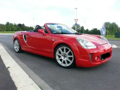 Brugt Toyota MR2 140 HK (102 kW) 2004 Rød Cabriolet