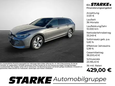 Gebraucht VW Passat Elegance 150 PS (110 kW) 2025 Schwarz (grenadillschwarz metallic) Kombi