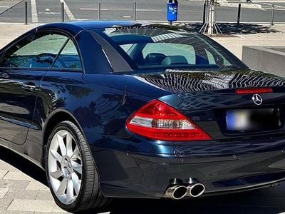 Gebraucht Mercedes SL500 309 PS (227 kW) 2002 Blau Cabrio