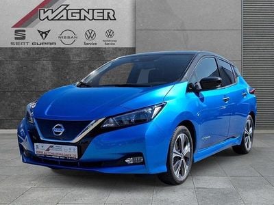 Usata Nissan Leaf N-Connecta 110 kW (150 CV) 2020 Blu Utilitaria