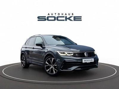 Grau Gebraucht 2021 VW Tiguan R-line SUV | 31.485 € (Superpreis)