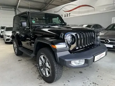 Gebraucht Jeep Wrangler Sahara 200 PS (147 kW) 2021 Black clear coat SUV
