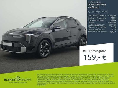 Nuova Kia Stonic Vision 101 CV (74 kW) 2025 Nero SUV