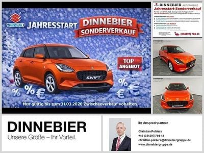 Neu Suzuki Swift Comfort 83 PS (61 kW) 2025 Orange (metallic) Kleinwagen