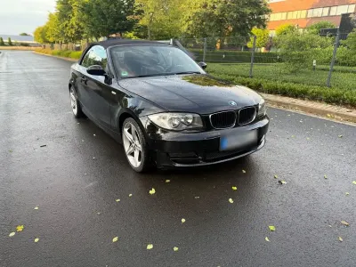 Gebraucht BMW 118 Cabriolet 143 PS (105 kW) 2008 Schwarz Cabrio