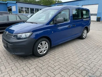 Gebraucht VW Caddy 102 PS (75 kW) 2021 Blau Van / Kleinbus