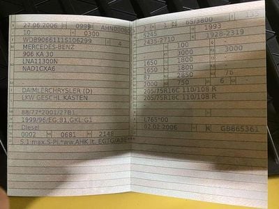 Gebraucht Mercedes Sprinter 109 PS (80 kW) 2006 Van