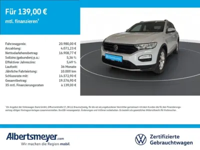Gebraucht VW T-Roc Sportline 150 PS (110 kW) 2022 Weiß SUV
