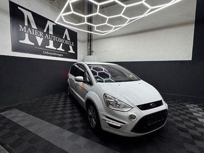 Gebraucht Ford S-MAX Titanium 116 PS (85 kW) 2014 Weiß Van / Kleinbus