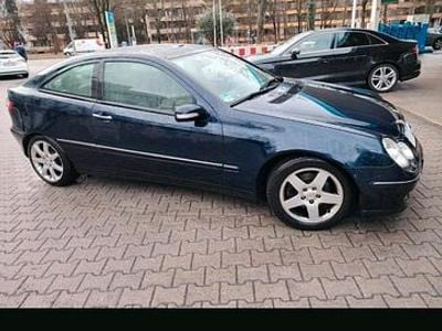 Gebraucht Mercedes C230 204 PS (150 kW) 2006 Blau Coupé