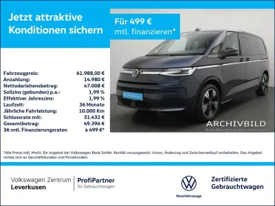 Usata VW T7 Style 245 CV (180 kW) 2025 Blu Furgone