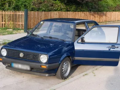 Gebraucht VW Golf II 54 PS (39 kW) 1990 Blau Kleinwagen