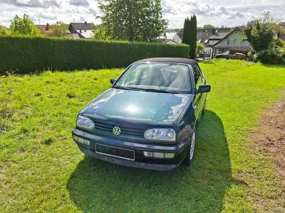 Gebraucht VW Golf Cabriolet Highline 116 PS (85 kW) 1997 Grün Cabrio