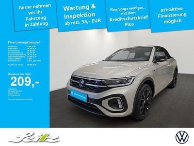 Second-hand VW T-Roc Cabriolet R-line 150 CP (110 kW) 2025 Argintiu Cabrio