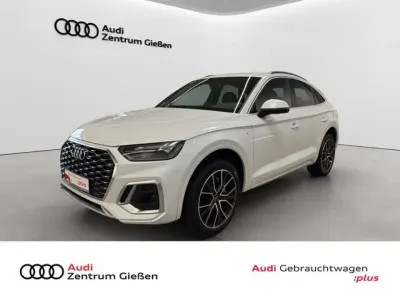 Gebraucht Audi Q5 Sportback S-Line 204 PS (150 kW) 2023 Gletscherweiß metallic SUV