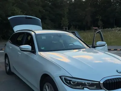 Gebraucht BMW 318 Sport Line 150 PS (110 kW) 2021 Weiß Kombi