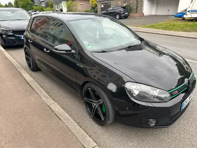 Gebraucht VW Golf VI R-line 160 PS (117 kW) 2010 Schwarz Kleinwagen