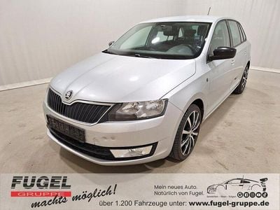Gebraucht Skoda Rapid Ambition 105 PS (77 kW) 2015 Brilliantsilber metallic Kleinwagen