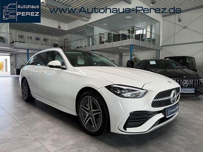 Weiß Gebraucht 2024 Mercedes C300e Advanced Kombi | 43.889 € (Fairer Preis)