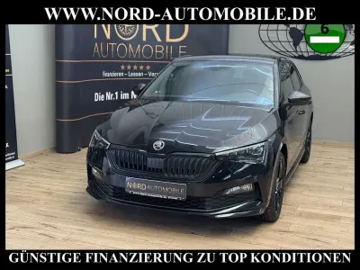 Brugt Skoda Scala Monte Carlo 110 HK (80 kW) 2021 Sort Hatchback