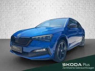 Gebraucht Skoda Scala Monte Carlo 150 PS (110 kW) 2022 Blau Kleinwagen