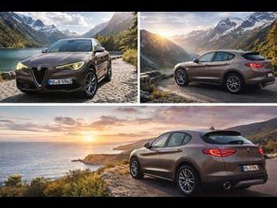 Braun Gebraucht 2019 Alfa Romeo Stelvio Business SUV | 18.800 € (Fairer Preis)