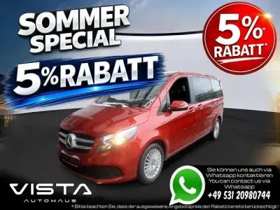 Gebraucht Mercedes V250 Edition 190 PS (139 kW) 2022 Rot Van / Kleinbus