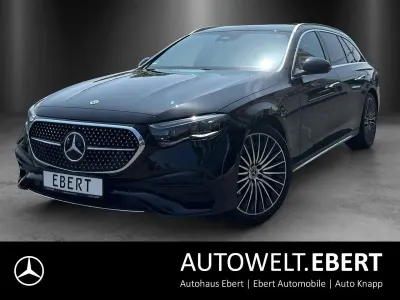 Gebraucht Mercedes E220 AMG 197 PS (144 kW) 2024 Obsidianschwarz Kombi