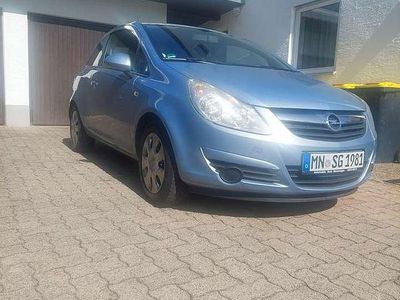 Gebraucht Opel Corsa Edition 80 PS (58 kW) 2008 Blau Limousine