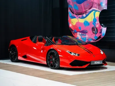 Gebraucht Lamborghini Huracán 610 PS (448 kW) 2016 Rot Cabrio