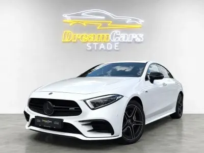 Używany Mercedes CLS53 AMG AMG 435 KM (319 kW) 2018 Biały Sedan/Limuzyna