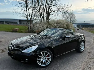 Gebraucht Mercedes SLK200 163 PS (119 kW) 2004 Schwarz Cabrio