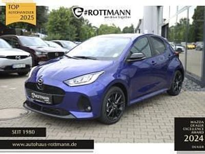 Neu Mazda 2 Homura-Line 116 PS (85 kW) 2025 Blau (glass blue metallic) Kleinwagen