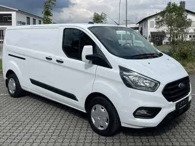 Gebraucht Ford Transit Custom 105 PS (77 kW) 2021 Weiß Van / Kleinbus
