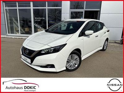 Gebraucht Nissan Leaf Basis 110 kW (150 PS) 2022 Weiß Kleinwagen