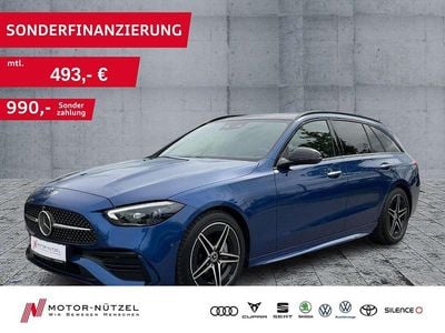 Gebraucht Mercedes C300 AMG 265 PS (194 kW) 2022 Spektralblau  metalliclack Kombi